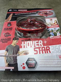 Hover Star Motion Controlled UFO - RED  (New - Open Box)