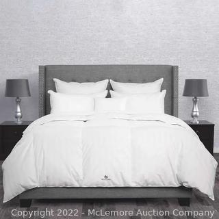NEW - Pacific Coast Feather European White Duck Down Comforter - Year Round Warmth (New)