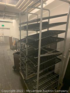 Bread rack on casters