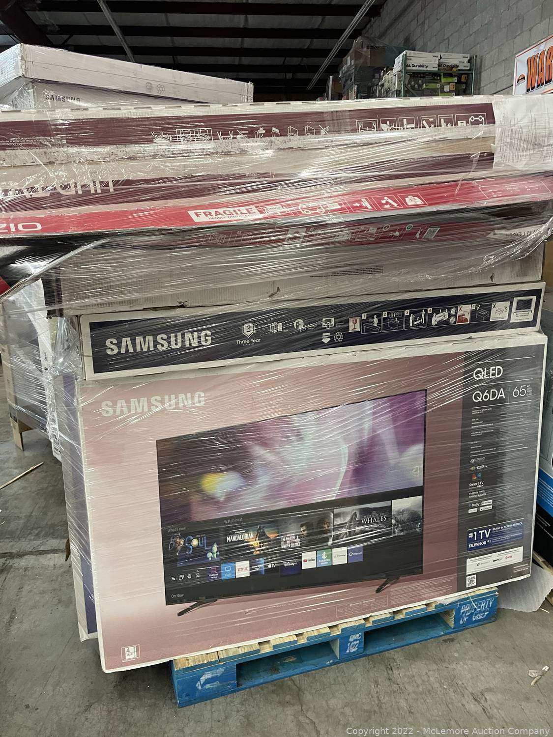 McLemore Auction Company Auction High End LED TV's Including 4K UHD