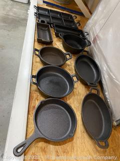 Cast Iron Dishes & Trays