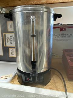 WestBend 100 cup Large Coffee Brewer/Dispenser