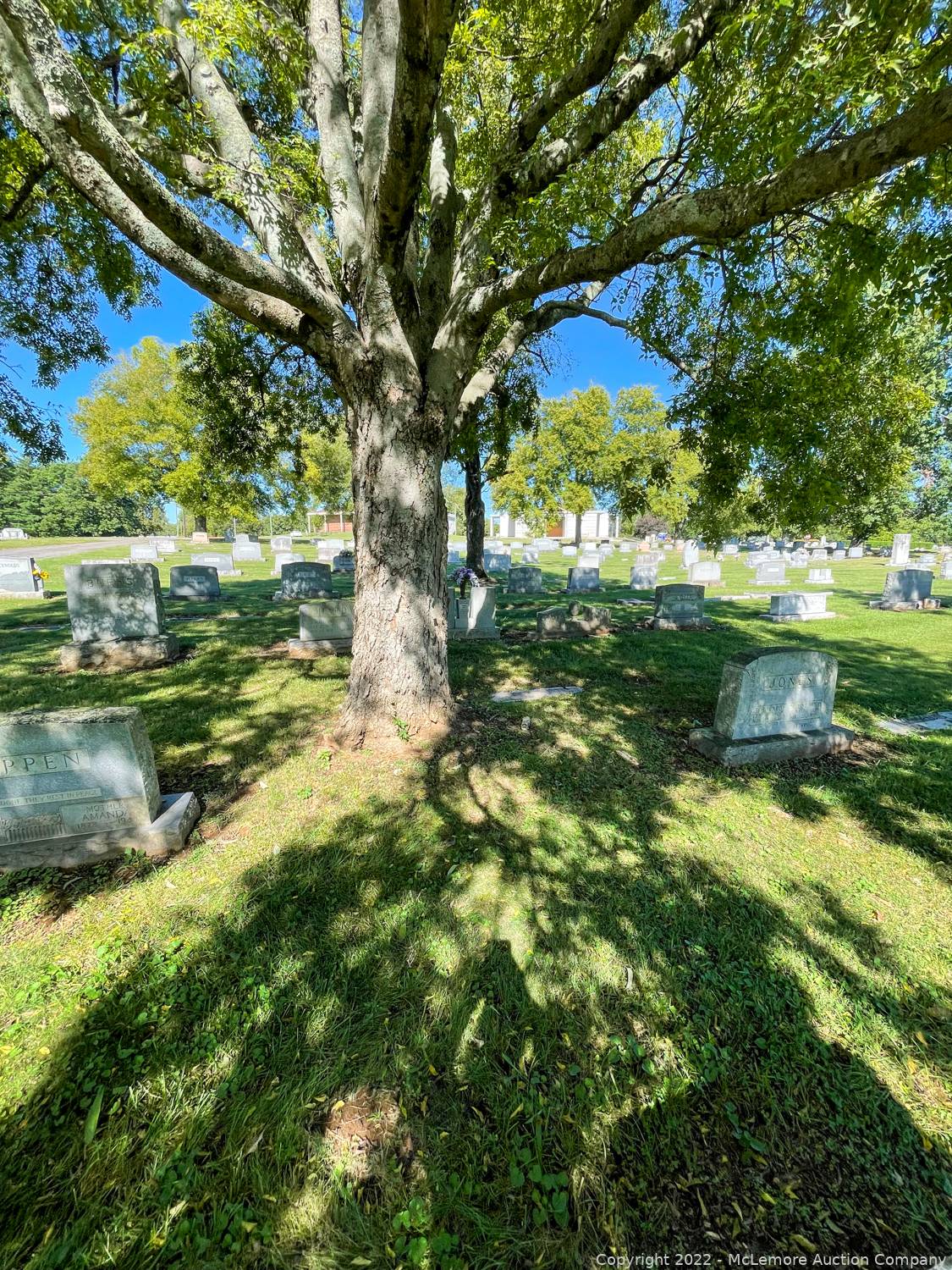 McLemore Auction Company Auction Seven Burial Plots in Spring Hill