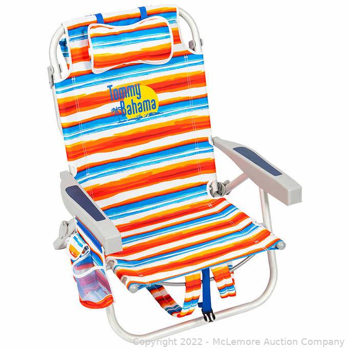 McLemore Auction Company Auction Tommy Bahama Beach Chairs, LED