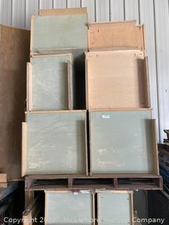 Lot of 12 Unsed Cabinet Boxes