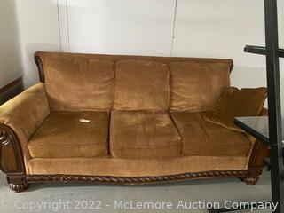 Brownish/Gold Couch