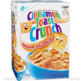 General Mills Cinnamon Toast Crunch Cereal, 49.5 oz (New - Open Box)