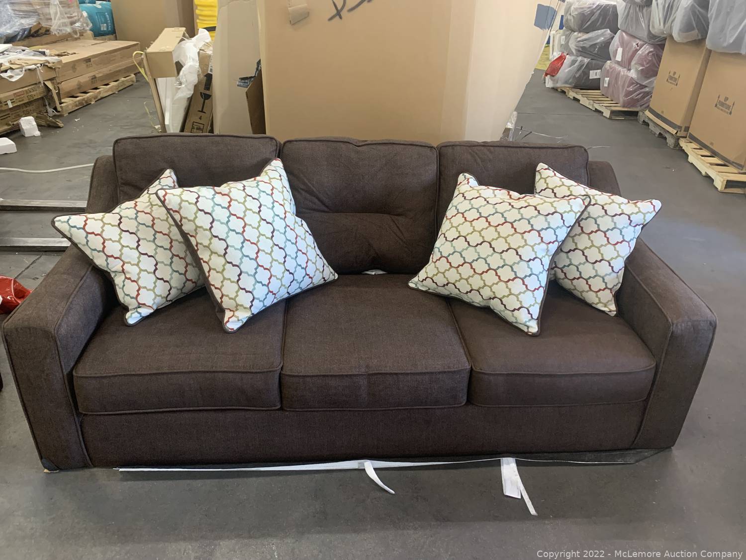 McLemore Auction Company Auction Upholstered Love Seats, Sofas