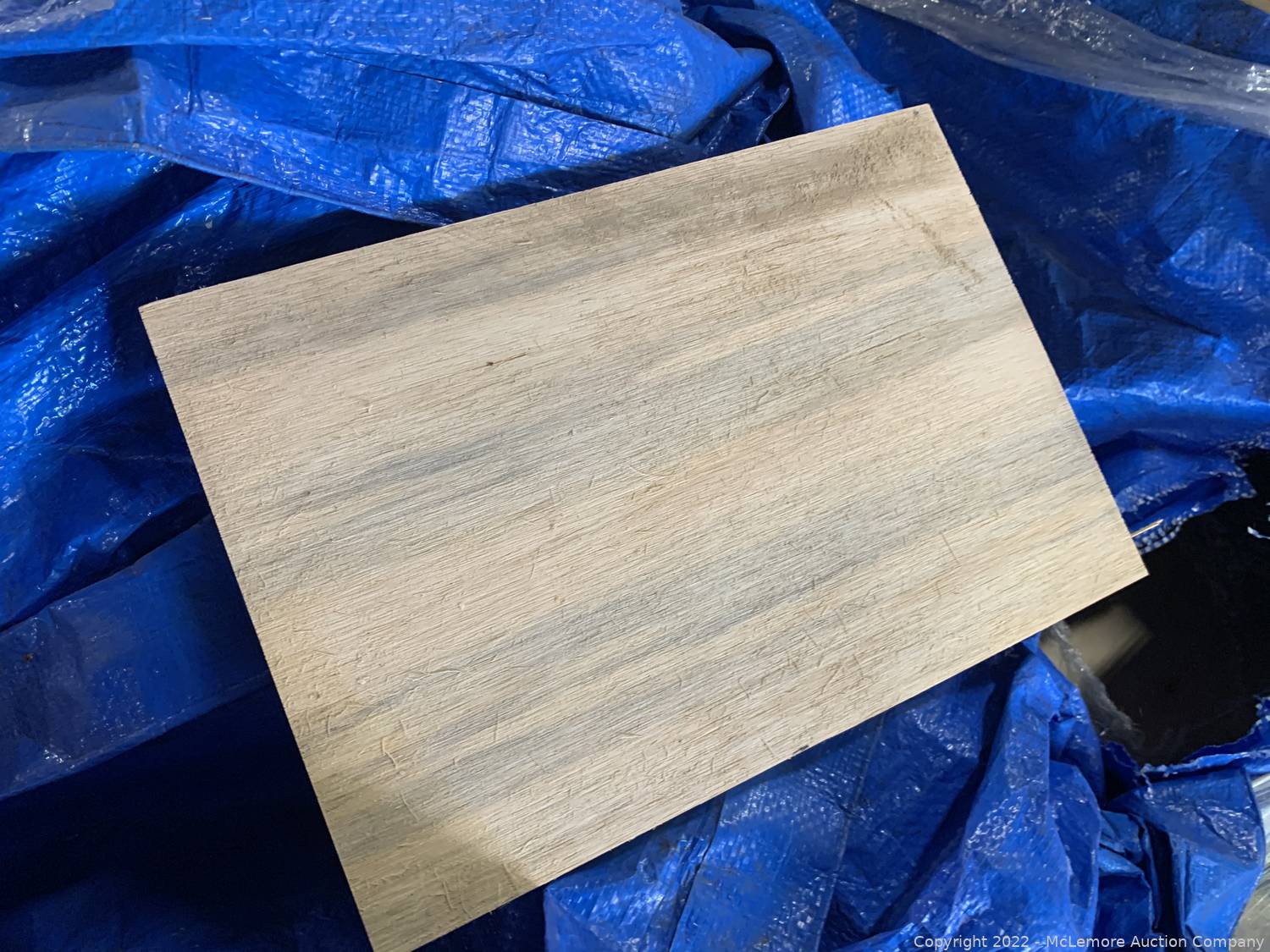 McLemore Auction Company Auction Enclosed Trailer, Building