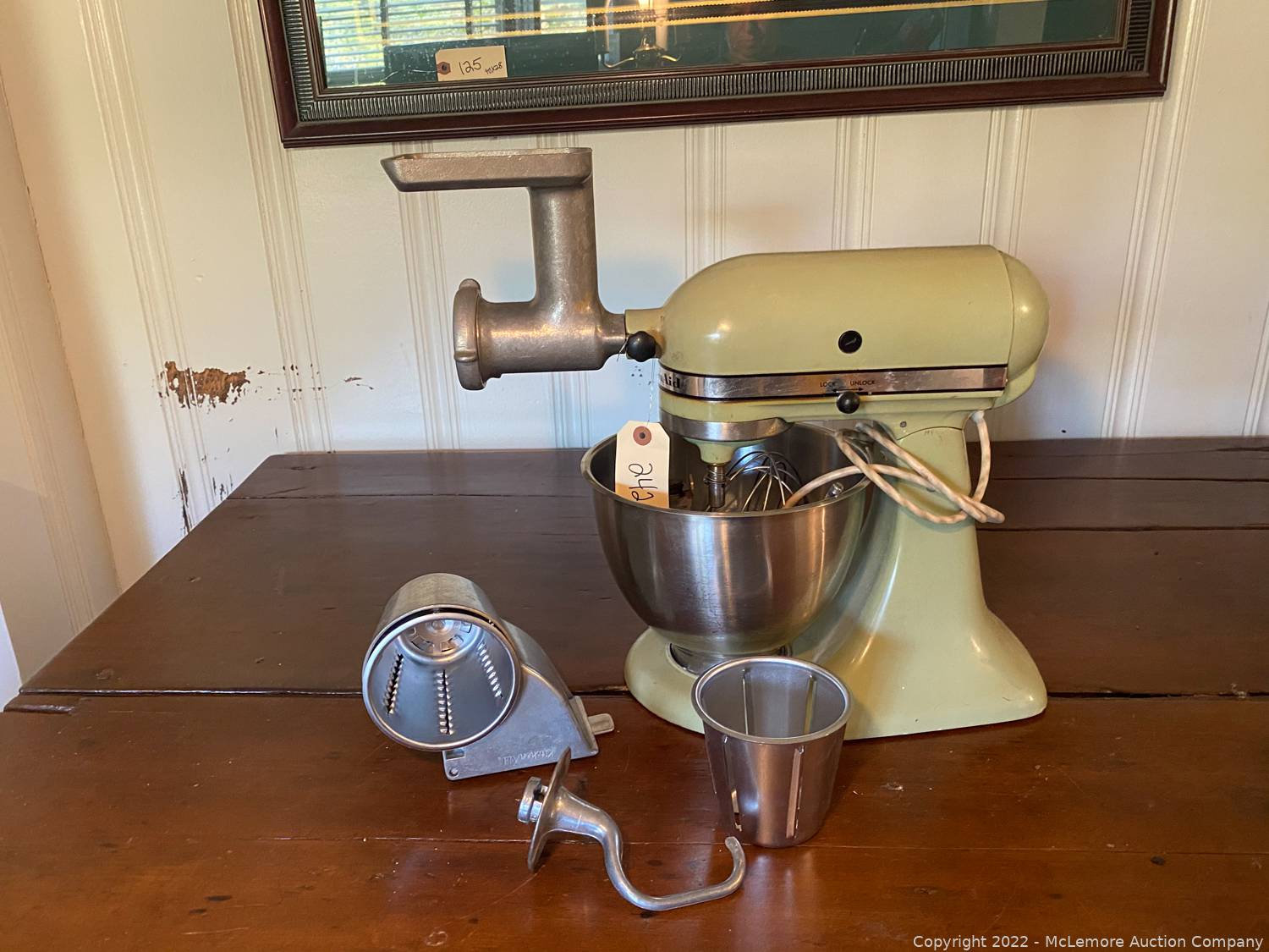 McLemore Auction Company Auction Vintage Kitchen Appliances, Vintage