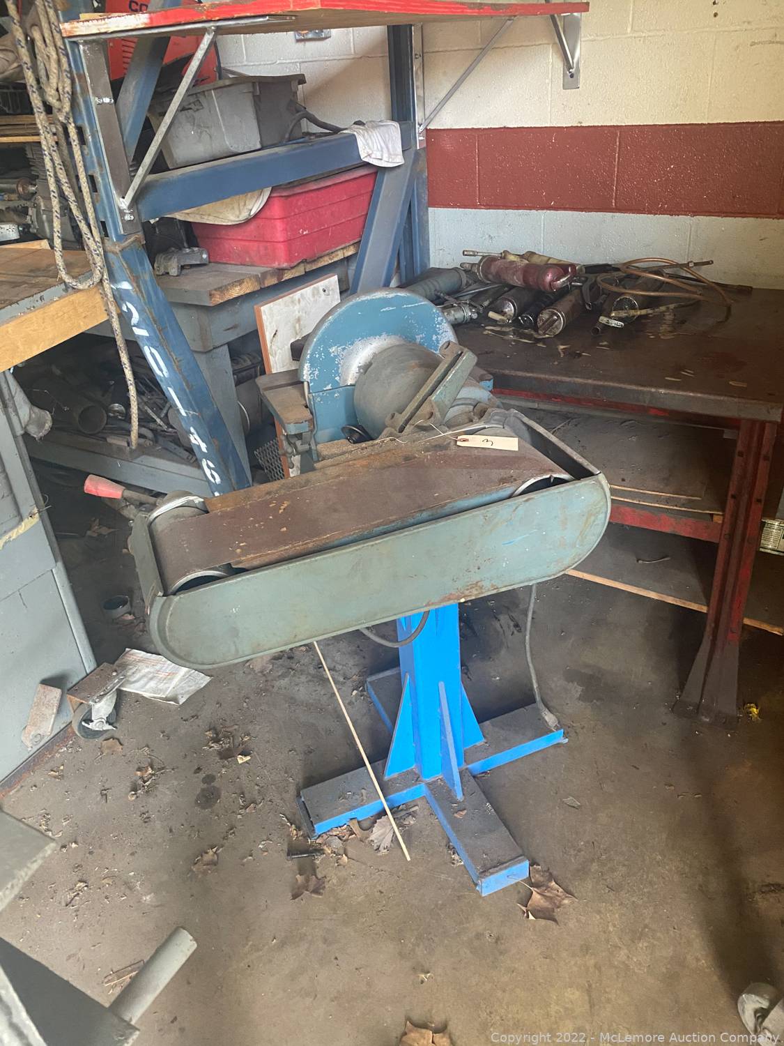 McLemore Auction Company Auction Mill, Machining Lathe, Drill Press