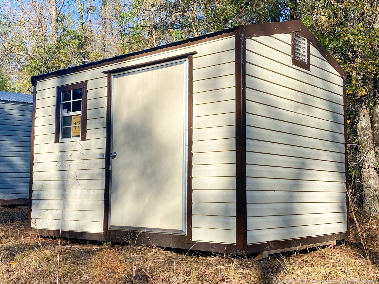 McLemore Auction Company Auction 30 Portable Storage Sheds in