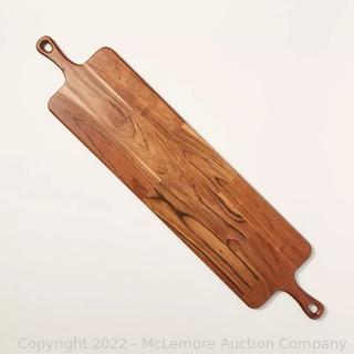 Large Wood Paddle Serve Board with Handles - Hearth & Hand with Magnolia