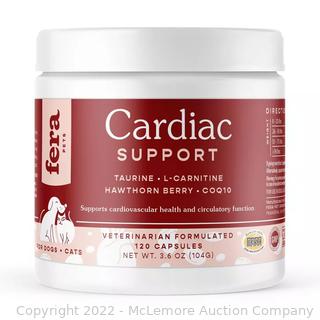 Fera Pet Organics Cardiac Heart Support Powder for Dogs and Cats - Fish Flavor (EXP 02/2024)