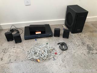 Panasonic Surround Sound System with BlueRay Disc Player Model SA-BT200