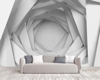 Fightal - 3D Space Wallpaper Bedroom Extra Large Wall murals Living Room couches Mural - 151"x105"?It's not Peel and Stick?