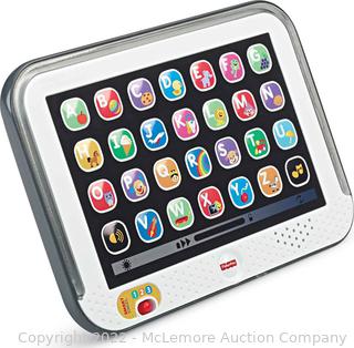 Fisher-Price Laugh & Learn Smart Stages Tablet Gray, Pretend Computer Musical Learning Toy For Infants And Toddlers Ages 1-3 Years(Pack 6 )