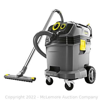 New in box - Kärcher NT40/1 Professional Wet & Dry Vacuum - OSHA Compliant for Dust Mitigation - Automatic Tact Cleaning System, HEPA Filtration - Auto Shutdown When Max Level is Reached - See Link! - NOTE: Our Product is Grey, and is Not The Color of the Product in the Picture - This product is used and has wear. It does power on. (New - Open Box)