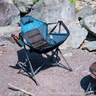RIO Gear Swinging Hammock Chair - Free swinging hammock suspension - Padded armrest for comfort - Drink holder - Retails $59.99 - See Link! (New - Open Box)