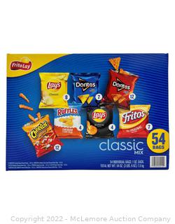 Frito Lay Classic Mix, Variety Pack, 54-count  (New)