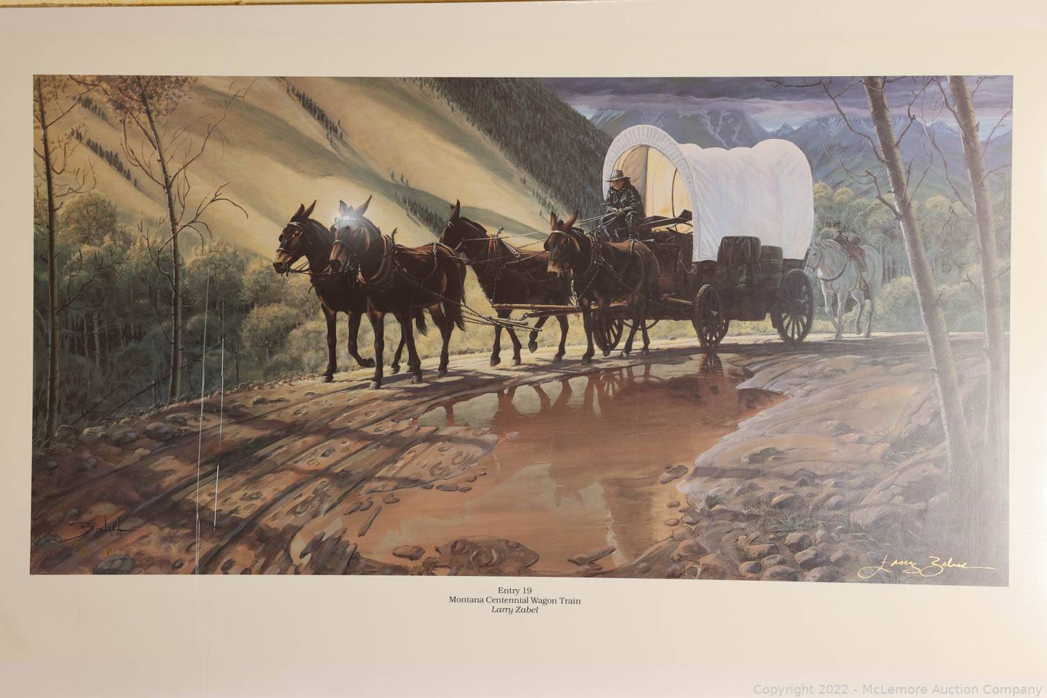 McLemore Auction Company Auction Art Auction with Original Artwork