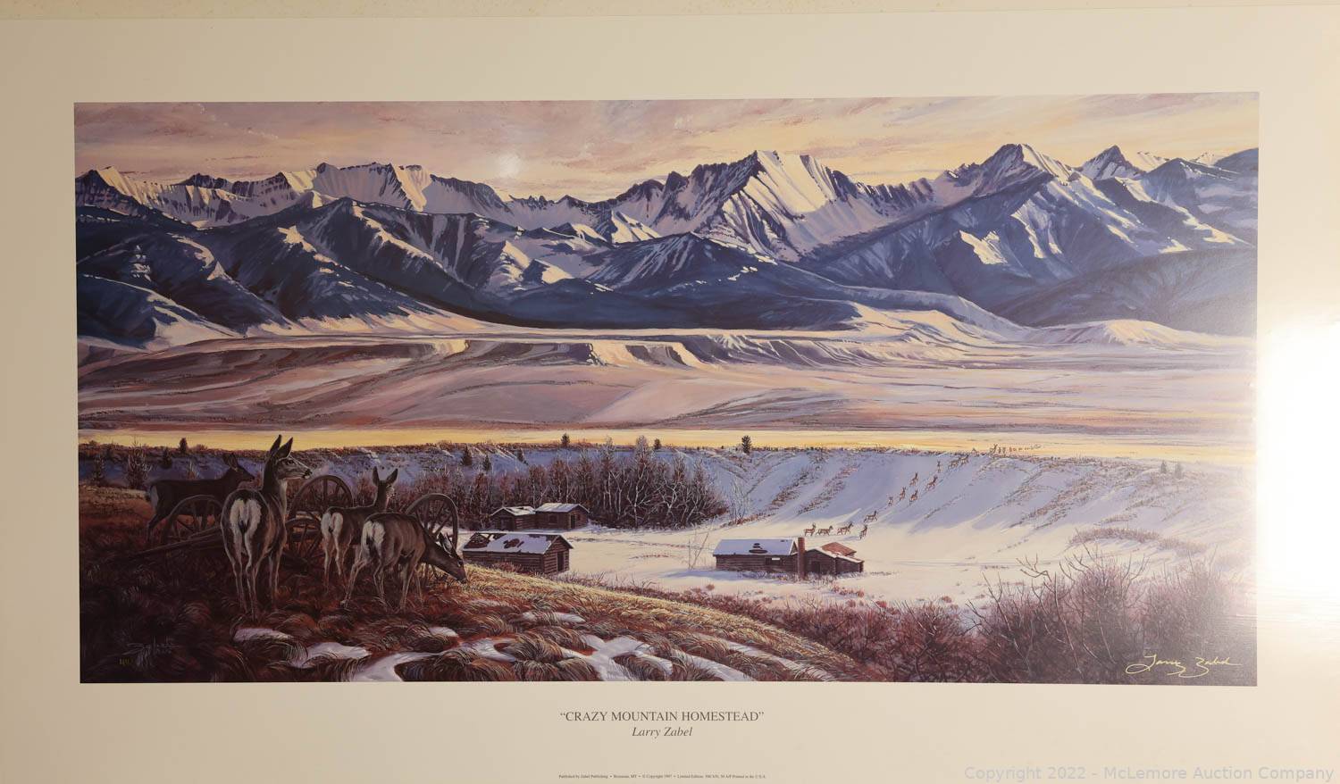 McLemore Auction Company Auction Art Auction with Original Artwork