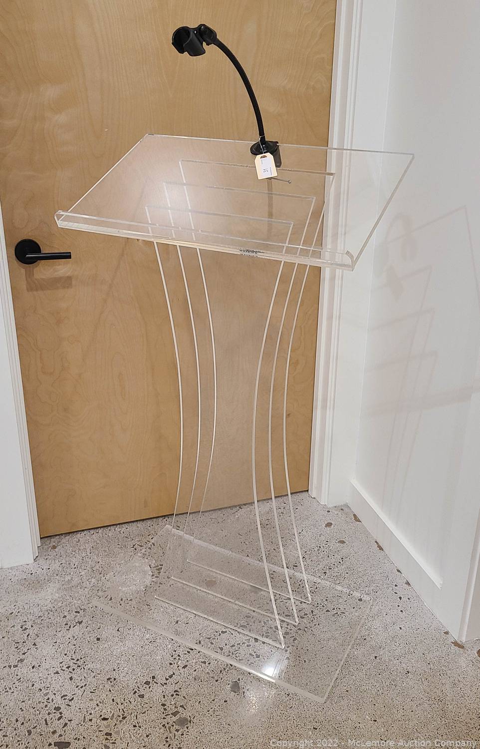 McLemore Auction Company Auction Stage Panels, Pipe and Drape, Large