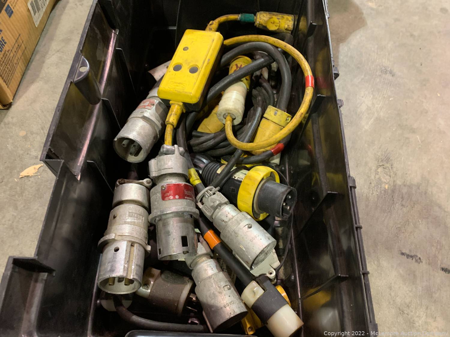 McLemore Auction Company Auction Surplus Equipment from an