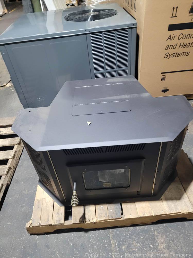 McLemore Auction Company Auction HVAC Package Units Both Electric