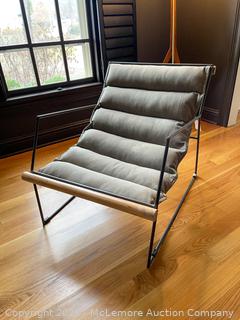 Sling Chair with Metal Frame