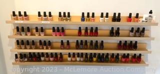 Lot of O.P.I. Full Color Range Nail Lacquer (Shelves Not Included)