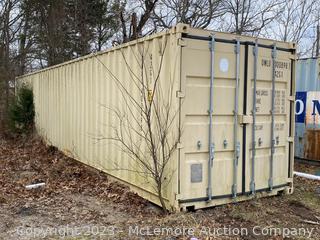 40' Shipping Container / One-Way, Single Use