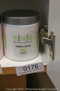 SNS Nutri-Plus Gelous Color 16 oz Dipping Powder French White - MSRP $149