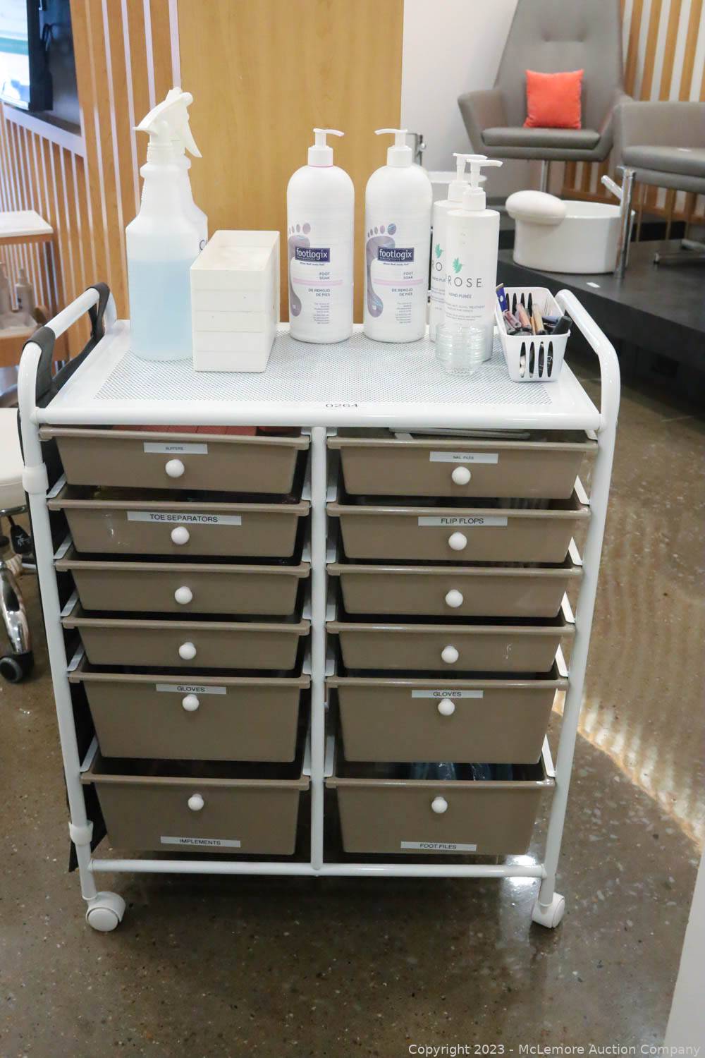 McLemore Auction Company Auction Salon Fixtures, Lighting, Salon