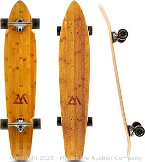 Magneto 40+ inch Kicktail Cruiser Longboard Skateboard and Pintail Long Board Skateboard for Adults - Skateboard Long Boards for Teenagers, Kids - Cruising, Carving, Dancing Longboards - $84 on Amazon - SEE LINK (New)