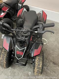 Used - Tested working - No charger or Battery - PULSE PERFORMANCE KIDS 24V ATV QUAD - 250W Chain Driven Motor, Twist Grip Throttle, 40 min ride range - $329 (See Description)