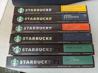 Starbucks Nespresso Capsules Variety Pack 60 CT (New - Open Box)