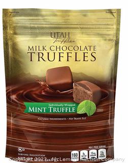 Utah Truffle Milk Chocolate Mint Truffles 16oz - Missing few (See Description)