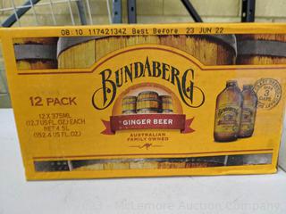 Bundaberg Ginger Beer, 12.7 fl oz, 12 count -  (New - Open Box)