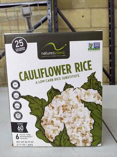 6 pouch x 8.46 oz 3.17 Nature’s Intent Cauliflower Rice Keto Paleo Gluten Free (New - Open Box)