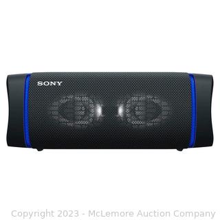 New in box - Sony XB-33 Extra Bass Wireless Bluetooth Speaker - 2 Speaker lights & Multi-color Line Lights - Shockproof, IP67 Waterproof & Dustproof - $119 - SEE LINK (New - Open Box)