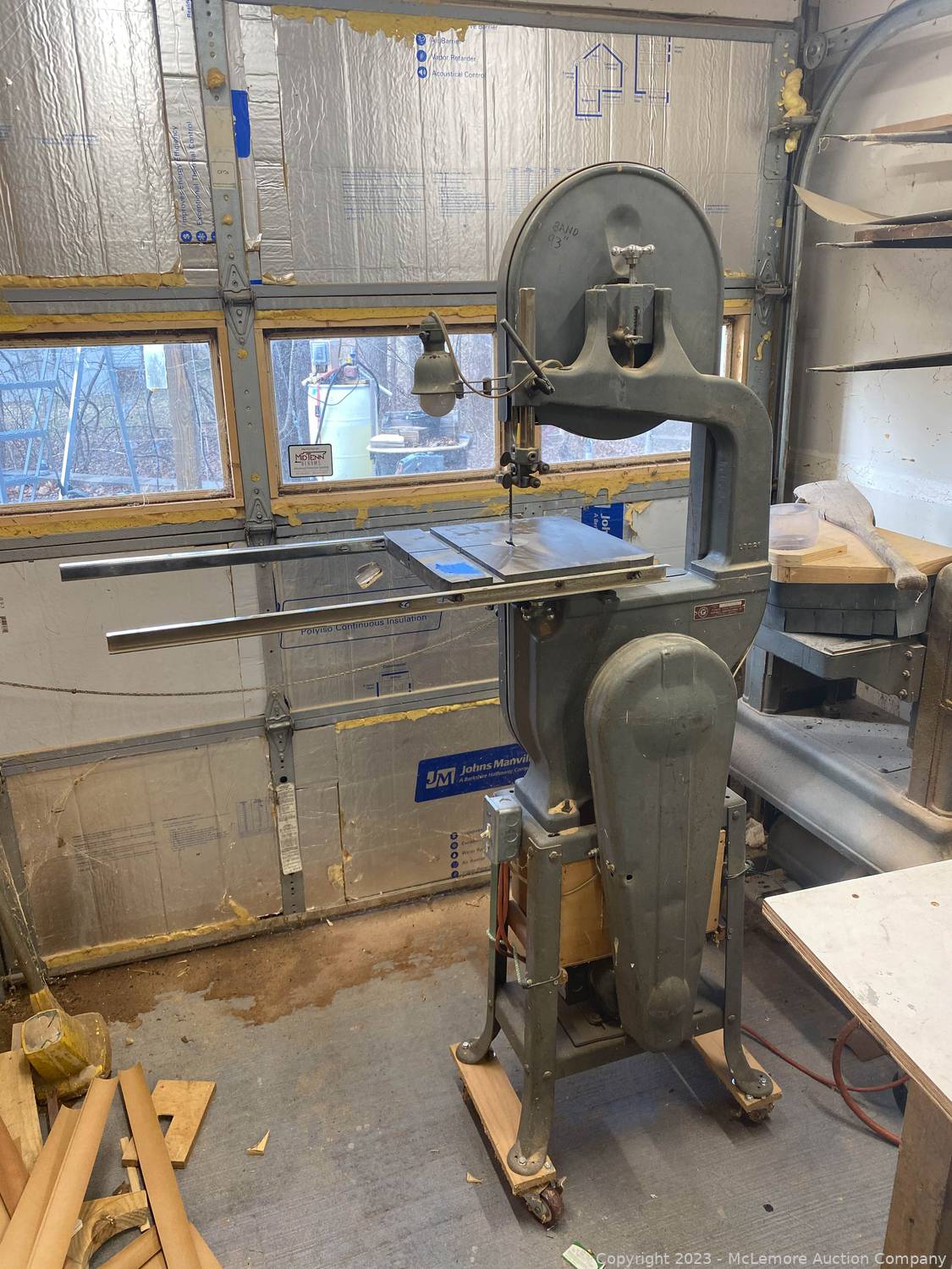 McLemore Auction Company Auction 3 Boats, Boat Engine Hoist, Yard