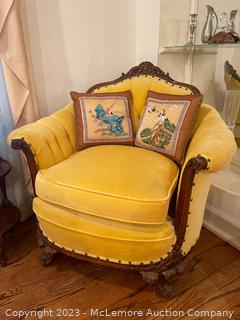 Antique Upholstered Chair 
