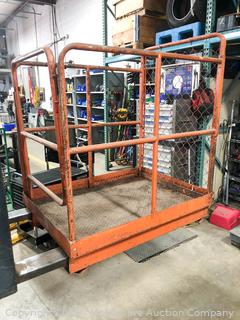 Forklift Man Cage Work Platform