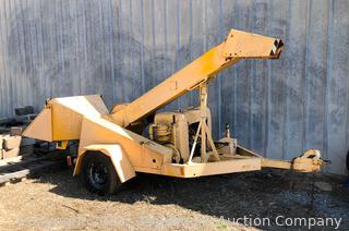 Gas Powered Industrial Wood Chipper