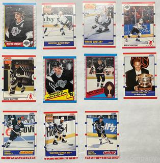 Lot of 11 Vintage Wayne Gretzky Vintage NHL Hockey Cards 1990s – No Duplicates