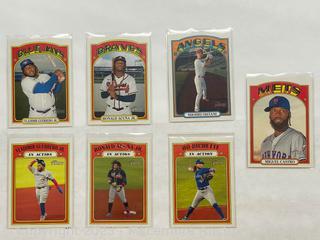 Topps Heritage 1972 Throwback 2021 Release – Superstar Lot of 7