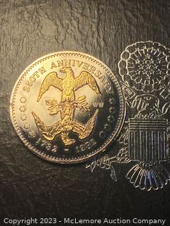 1982 George Washington 250th Anniversary 2-tone Double eagle