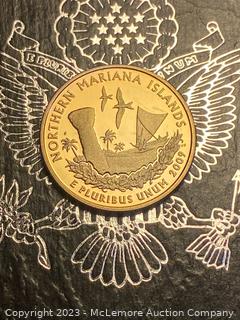 2008 S Proof 25c  NMI