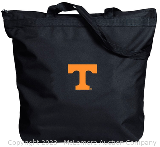 Tennessee Vols Canvas Zippered Tote Bag